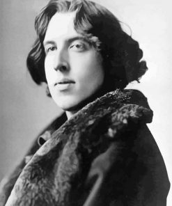 Black And White Oscar Wilde Diamond Painting