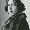 Black And White Oscar Wilde Diamond Painting