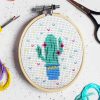 Cactus Mini Cross Stitch Diamond Painting