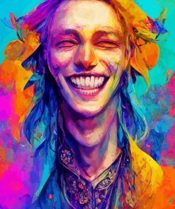 Colorful Jamie Campbell Bower Diamond Painting