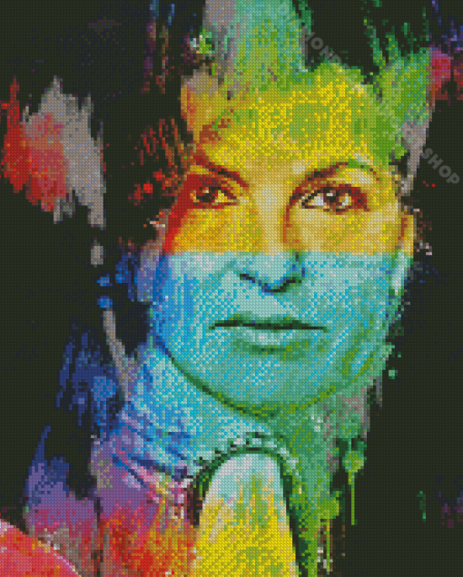 Colorful Mariska Hargitay Art Diamond Painting