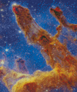 Columns Of Interstellar Pillars Of Creation Diamond Painting