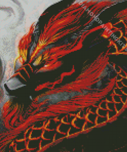 Chinese Dragon Diamond Painting