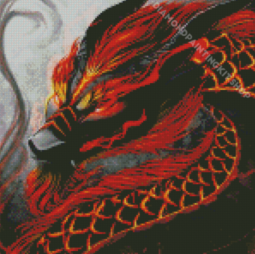 Chinese Dragon Diamond Painting