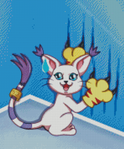 Gatomon Diamond Painting