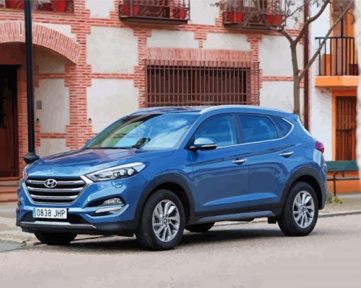 Hyundai Tucson Diamond Painting