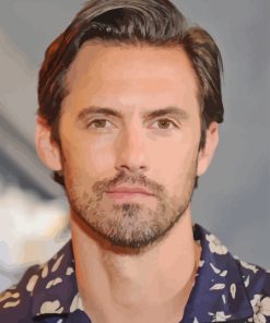 Milo Ventimiglia Actor Diamond Painting