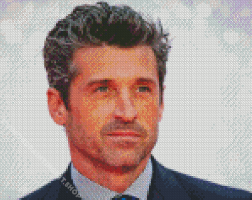 Actor Patrick Dempsey Diamond Painting