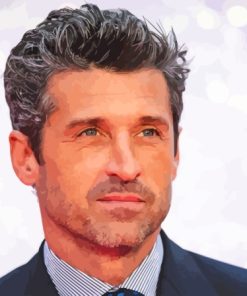 Actor Patrick Dempsey Diamond Painting