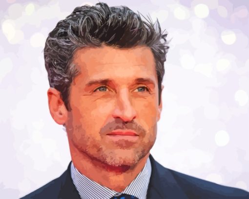 Actor Patrick Dempsey Diamond Painting