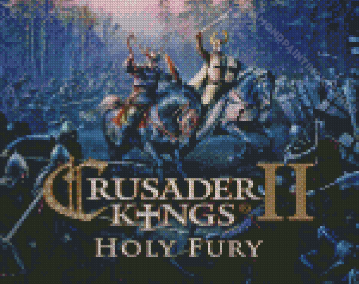 Crusader kings II Game Poster Diamond Painting