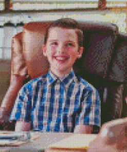 Young Sheldon Diamond Painting