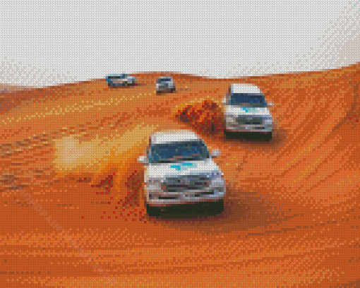 Dubai Desert Diamond Painting