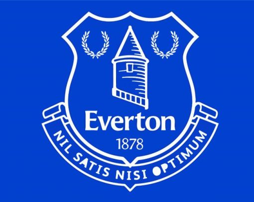 Everton Crest Sign Diamond Painting