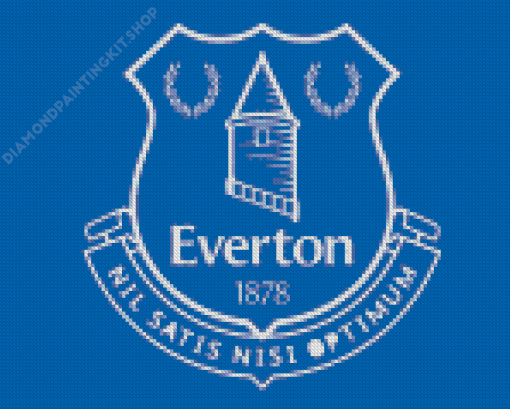 Everton Crest Sign Diamond Painting