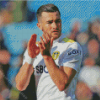 Football Player Jack Harrison Diamond Painting