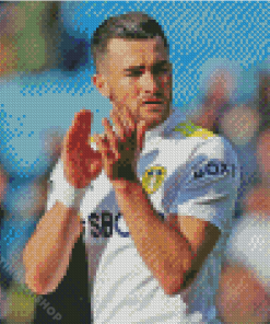 Football Player Jack Harrison Diamond Painting