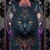 Goddess Black Cat Diamond Painting