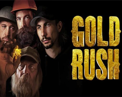 Gold Rush Characters Diamond Painting