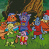 Gummi Bears Cartoon Diamond Painting