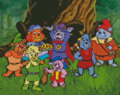 Gummi Bears Cartoon Diamond Painting