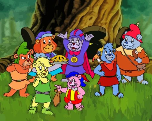 Gummi Bears Cartoon Diamond Painting