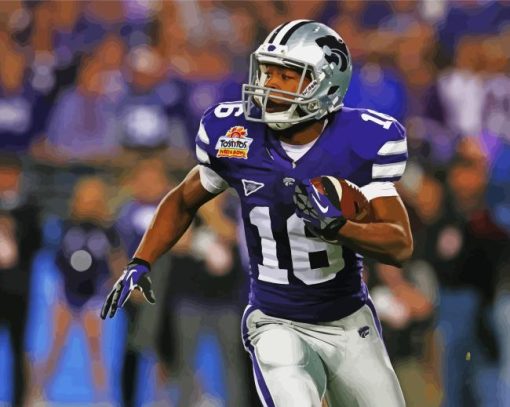 Kansas State Wildcats Player Diamond Painting