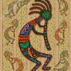 Kokopelli Rainbow Diamond Painting