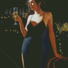 Lonely Lady Fabian Perez Diamond Painting