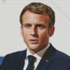 Macron Emmanuel Diamond Painting