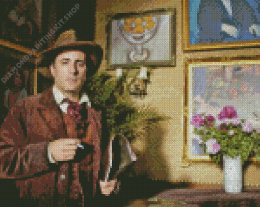 Modigliani Movie Character Diamond Painting