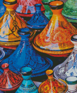 Moroccan Tajines Diamond Painting