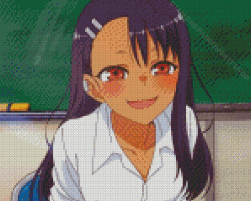 Nagatoro Stop Teasing Me Anime Diamond Painting