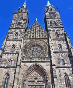 Nuremberg Germany Chiesa Di San Lorenzo Diamond Painting