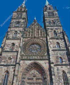 Nuremberg Germany Chiesa Di San Lorenzo Diamond Painting