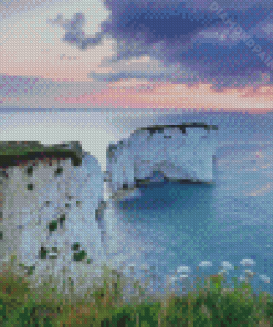 Old Harry Rocks East Devon Diamond Painting