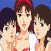 Perfect Blue Characters Diamond Painting