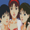 Perfect Blue Characters Diamond Painting