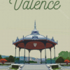 Peynet Kiosk Valence Poster Diamond Painting