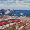 Pikes Peak Railway Colorado Diamond Painting