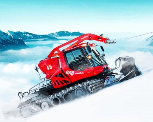 Pistenbully Diamond Painting