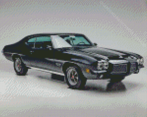 Pontiac 1971 Gto Judge Diamond Painting