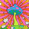 Psychedelic Mushroom Diamond Painting