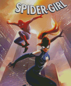 Spidergirl Hero Diamond Painting