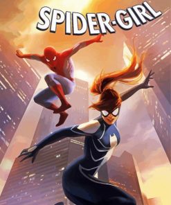 Spidergirl Hero Diamond Painting