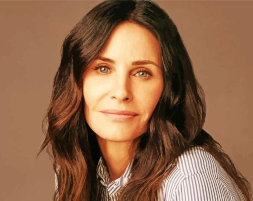 The Actress Courteney Cox Diamond Painting