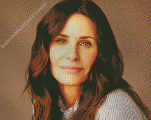 The Actress Courteney Cox Diamond Painting