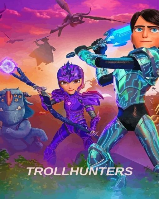 Trollhunters Arcadia Diamond Painting