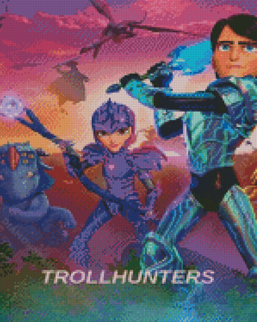 Trollhunters Arcadia Diamond Painting