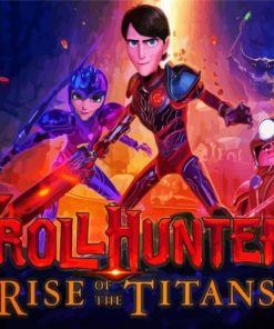 Trollhunters Rise Of The Titans Poster Diamond Painting